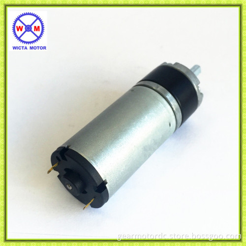 Micro 22mm diameter gearbox small low rpm 12v dc planetary gear motor